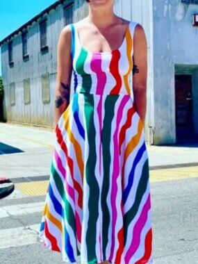 Nooworks Salvation Strip Vacation Dress